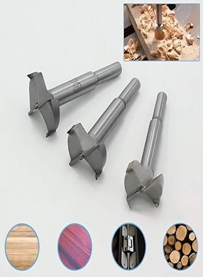 Artnery Tools Hinge Boring Forstner Straight Steel Drill Bit Set Carbide Tipped for Wood and Plywood (Sizes: 15, 20, 25, 30, 35 mm) - Image 5